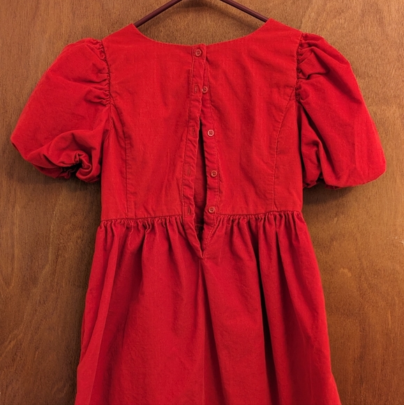 Gap Kids Puff Sleeve Corduroy Dress - Picture 4 of 5